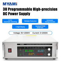 MYAMi 10V 500A 400A 350A 300A 250A 200A 150A 5KW 4KW 3.5KW 3KW 2.5KW 2KW 1KW Alimentation CC programmable haute puissance avec redresseur