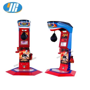 Vente classique de machines de jeux de poinçonnage de boxe de loterie d'arcade adulte rouge Hotsale