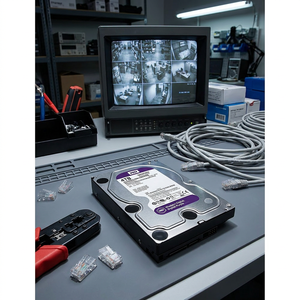 WD42PURU 4TB 3.5 Inch 6Gb/s Monitoring Hard <b>Drive</b> 5400RPM 256MB CMR <b>Internal</b> HDD for NVR DVR Security System Tuned With Surveill - Product Image 6