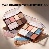 Palette de maquillage personnalisée, palette de maquillage mate sur mesure, palette de maquillage longue durée, mélange luxueux multi-usages, palette de maquillage éclatante