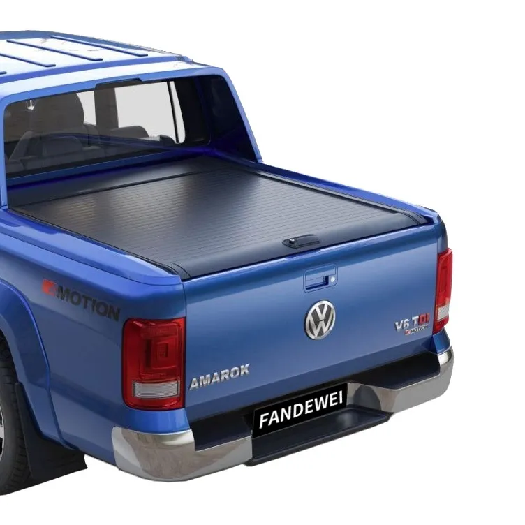 Top Aluminium Roll Cover Voor Vw Amarok Roll-N-Lock Rolluik In Zwarte Volkswagen