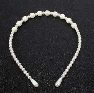 <span class=keywords><strong>2020</strong></span> nuevo de <span class=keywords><strong>verano</strong></span> multicolor perla diadema de las mujeres rhinestone bandas de chicas pelo accesorios joyería de moda - Product Image 2