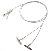 Kits de câbles en acier de haute qualité pour supports de suspension avec assemblage