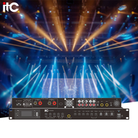 Système de sonorisation professionnel, amplificateur de puissance, audio professionnel, 4/8 ohms, sortie 2x60W/120W, connectivité USB/audio haute résolution