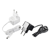 Adaptateur secteur mural DC 6W 5V 1A 6V 1A 12V 0.5A avec prise EU, en matériau PC, certifié CE RoHS, garantie 2 ans