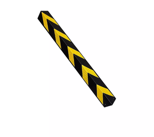 Bande de protection d'angle en caoutchouc réfléchissante pour garage souterrain, bande d'avertissement à angle droit pour sous-sol - Product Image 2