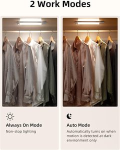 Luz de <span class=keywords><strong>Armario</strong></span> Recargable con Sensor de Movimiento, Ultrafina, Inalámbrica, Magnética, LED - Product Image 5