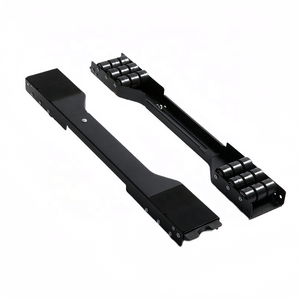 Ajustador de muebles de alta resistencia <span class=keywords><strong>Lavadora</strong></span> Refrigerador Mover <span class=keywords><strong>Base</strong></span> de soporte de <span class=keywords><strong>ruedas</strong></span> móvil negra ajustable - Product Image 1