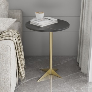 Coffee <strong>Table</strong> Book Bed <strong>Bedside</strong> Small End Sofa Accent Side Set Oak Gold Living Room Furniture Modern Luxury Coffee <strong>Table</strong> <strong>Marble</strong> - Product Image 5