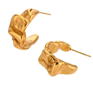 Pendientes <span class=keywords><strong>de</strong></span> Acero Inoxidable con Baño <span class=keywords><strong>de</strong></span> Oro <span class=keywords><strong>de</strong></span> 18k, Hipoalergénicos, Resistentes al Agua, Joyería <span class=keywords><strong>de</strong></span> Moda para Mujer, Regalo para el Día <span class=keywords><strong>de</strong></span> San Valentín - Product Image 1
