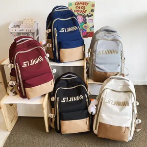 New Youth Trendy Backpack for Men and Women Large Capacity Student School Bag Computer Backpack