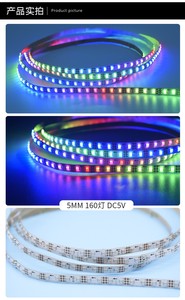 DIY Addressable RGB LED Strip WS2812B WS2811 WS2815 Breakpoint Resume 5V 12V 24V 30LED 60LED Pixel Light Strip - Product Image 5