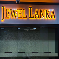 Lettres Lumineuses LED Personnalisées pour Vitrine, Enseignes Lumineuses LED Rétroéclairées, Logo LED Rétroéclairé, Enseignes Commerciales Intérieures et Extérieures