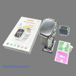 2026 New Style WK37 SmartWatch Fitness Ip68 Waterproof Smart <b>Watch</b> <b>Watches</b> Big Screen Reloj Inteligente PK Y13 T800 Smartwatch - Product Image 1