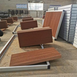 Panel de Enfriamiento Evaporativo de Celulosa con Revestimiento de Papel Corrugado para Granjas Avícolas y Porcinas - Product Image 4