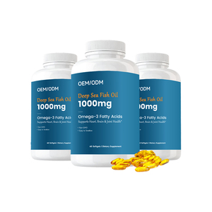 OEM/ODM поставка высококачественного глубоководного рыбьего жира Омега-3 рыбий жир 2000 мг-обеспечение <span class=keywords><strong>1000</strong></span> мг Epa & 4 рыбий жир омега-3 Мягкий гель - Product Image 1