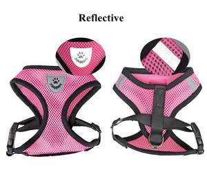 <span class=keywords><strong>Harness</strong></span> Vest Anjing dengan Tali Jalan untuk Anak Anjing, Kalung Anjing dari Poliester, <span class=keywords><strong>Harness</strong></span> Anjing Berjaring yang Dapat Disesuaikan untuk Hewan Peliharaan Kecil dan Sedang, Aksesoris Hewan Peliharaan - Product Image 6