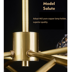 Phòng Ăn Moroccan Phòng Khách Đèn Chùm Pha Lê Chiếu Sáng Trang Trại Lớn Baccarat Hiện Đại Đèn Chùm Pha Lê - Product Image 4