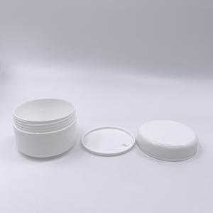 Pot vide portable en PP blanc avec bord argenté, rechargeable, pour cosmétiques, soins de la peau, lotions et crèmes, couleur personnalisable, conteneur pour le visage 10g-250g - Product Image 5