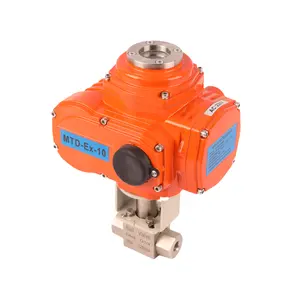 Regulator Modulating Electric Motorized Motor Operated Actuator Flow Control Gas Oil Water Ball Valve