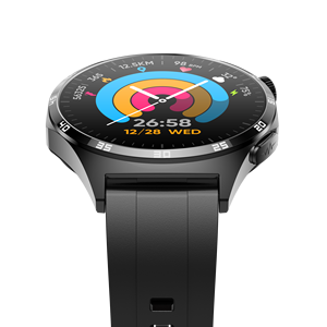 2024 rond AMOLED ECG santé BT montres intelligentes fréquence cardiaque et pression artérielle et surveillance de l'oxygène sanguin Smartwatch pour hommes - Product Image 1