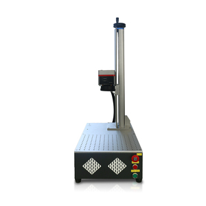 เครื่องมาร์กกิ้งไฟเบอร์เลเซอร์ความเร็วสูง 8000 มม./วินาที 20W 30W 50W เครื่องแกะสลักแบบออลอินวันสำหรับป้ายชื่อและหมายเลขซีเรียล - Product Image 2