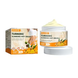 <span class=keywords><strong>Crema</strong></span> Adelgazante y <span class=keywords><strong>Reafirmante</strong></span> Corporal OUHOE para Mujeres, a Base de Hierbas Naturales, con Garcinia y Cúrcuma, para Pérdida de Peso y Quema de Grasa - Product Image 1