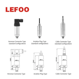 LEFOO प्रसार सिलिकॉन कोर दबाव ट्रांसमीटर तेल वायवीय दबाव transducer जंग प्रतिरोध वैक्यूम दबाव सेंसर