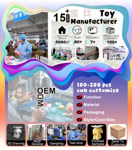 Llavero Antiestrés de PVC con Impresión 3D de Animales de 5cm, Diseño de Vaca, Cangrejo, Oso, Botón de Presión, Adorno Colgante para Bolsa, Venta al por Mayor - Product Image 6