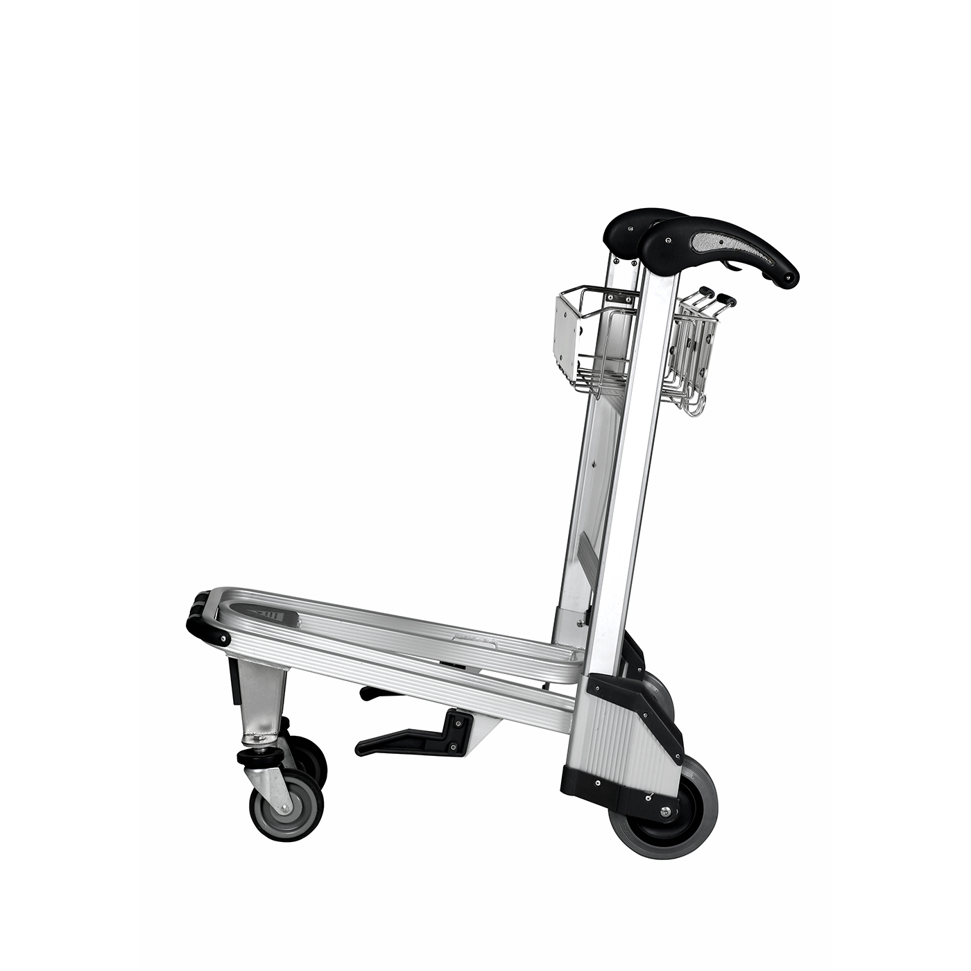 Factory Price Good Quality Waterproof Stainless Steel Airport Luggage Trolley