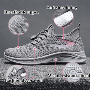 Zapatos para correr para mujer, novedad de verano 2023, zapatos duraderos para caminar para mujer, zapatos deportivos informales transpirables de fondo suave para mujer - Product Image 4