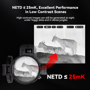 กล้องมองกลางคืน NNPO TC23S-345 เลนส์ 45 มม. ความละเอียด 384x288 พร้อมเลเซอร์วัดระยะทาง  WIFI บันทึกวิดีโอได้ รุ่น TC23S-345 384x288 - Product Image 6