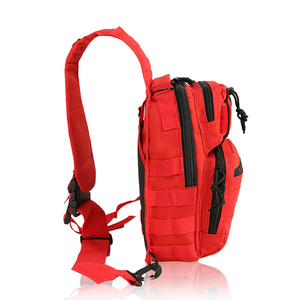 Zaino Tattico Impermeabile Rosso per Pronto Soccorso, <span class=keywords><strong>Borsa</strong></span> a Tracolla per Uomo, Ideale per Escursionismo e Campeggio - Product Image 6
