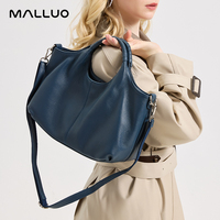 Tas Selempang Kulit Sapi Asli Wanita Tas Bahu Mewah Desainer Kulit Sapi Wanita Tas Tangan Kapasitas Besar Retro Kasual Wanita