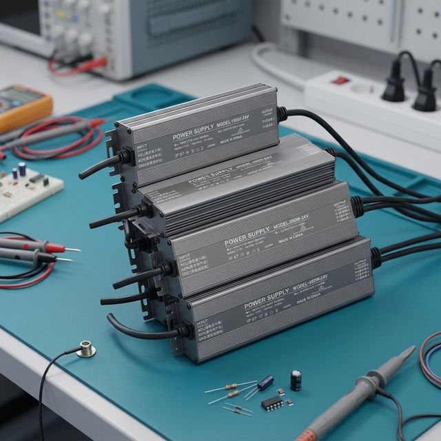 IP65 Waterproof Single 1500mA Constant Current LED Driver 85-265V AC DC 24-36V 50W Flood Light Power Supply Converter Aluminum