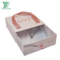 Boîte de rangement de luxe écologique personnalisée avec logo imprimé pour cosmétiques, extensions de cheveux, perruques et coffrets cadeaux