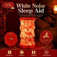 Lampe en papier pliable, rechargeable par USB, commande tactile, lumière LED à intensité variable, lampe de table portable pour le camping en plein air, cadeau