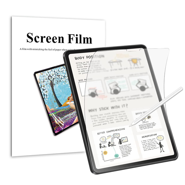 Hot Selling Paperfeel Screen Protector Film for iPad Pro 11inch Paper Texture Film Like Writing Drawing on the Paper