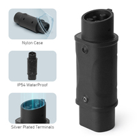 Adaptateur de prise EU de type 2 vers prise J1772 de type 1, état neuf