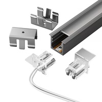Lámpara de armario empotrada Lámpara lineal LED sin soldadura Se puede personalizar en longitud.