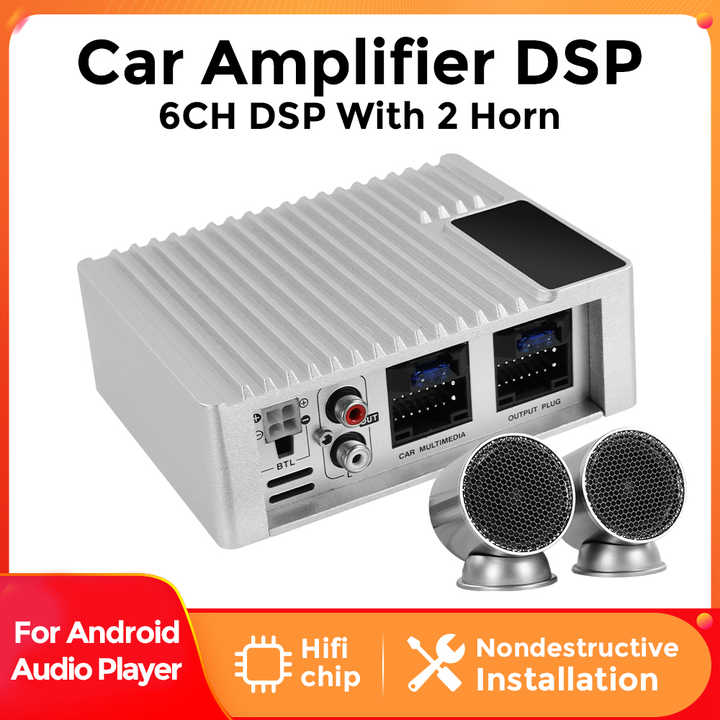 AINAVI DSPアンプ P48E コントローラ付き Ainavi P48E Car DSP Digital Signal Processor Universal Car