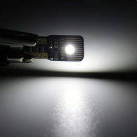 Lampadina LED T10 Canbus 12V-3030 SMD Super Luminosa 1.6W 192LM Certificata CE per Illuminazione Interna/Esterna Auto (194/W5W 24 Mesi)