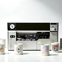 Imprimante UV Cylindrique de Bureau à Haut Débit Quotidien (1000 pièces/jour) – Machine d'Impression Rotative pour la Production en Série de Tasses et Gobelets