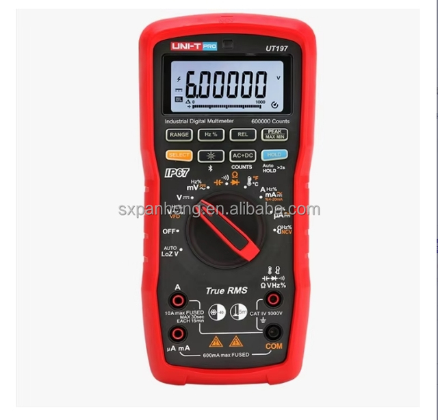 UNI-T UT197/UT191/UT192 Industrial Handheld Digital Multimeter Detector for Multi-meter Applications