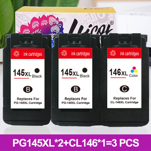 145xl146xl PG <span class=keywords><strong>145</strong></span> 146 <span class=keywords><strong>t</strong></span>ái sản xuấ<span class=keywords><strong>t</strong></span> hộp mực cho Canon pg145 cl146 pg145xl cl146xl cho máy in Canon pixma mg2410 mg2510 - Product Image 6