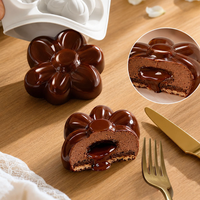 Nouveau moule en silicone 2026 pour gâteau mousse en forme de fleur d'abeille et de nid d'abeille, pour ustensiles de cuisine domestiques