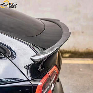 Pour Tesla modèle 3 modèle Y Kit de carrosserie en Fiber de carbone Style ADR becquet de lèvre avant diffuseur arrière jupes latérales Kit de carrosserie de <span class=keywords><strong>voiture</strong></span> Aero - Product Image 6
