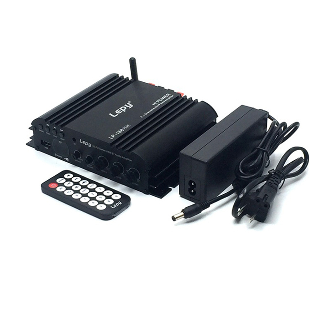 D1418 Amp Mini Amplificador Ap-168 Lepy Lp168 Plus Hifi 2.1 Car Digital Stereo Audio Power Amplifier