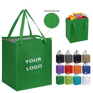 Large Heavy Duty Insulated Reusable Tote Grocery Thermal Shopping Cooler Bag - Product Image 1