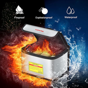 Lipo Battery Bag <b>Fireproof</b> Explosionproof Bag Large Capacity Storage Guard Lipo Safe Pouch for Storage & Charging - Product Image 2